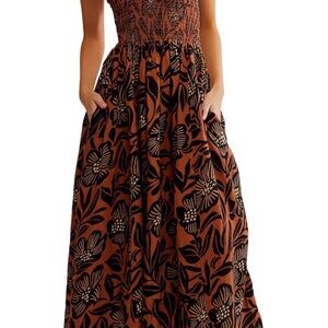 Free People Sweet Nothings Midi Sundress